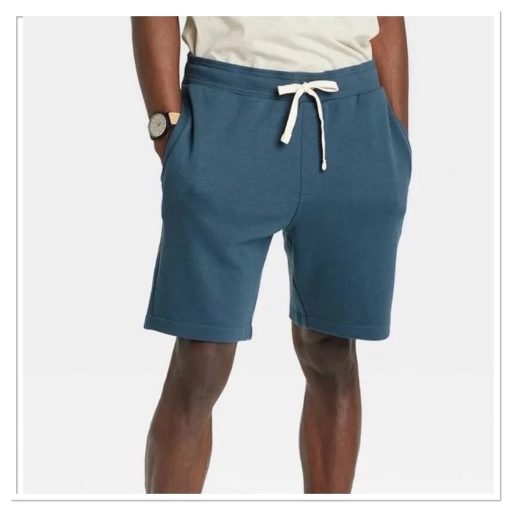 Men’s Big & Tall Elevated Knit Shorts 2XL Goodfellow & Co
